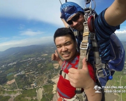 Тандем Скайдайвинг Thai Sky Adventures парашют прыжки Паттайя фото 20