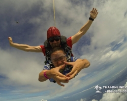 Тандем Скайдайвинг Thai Sky Adventures парашют прыжки Паттайя фото 63