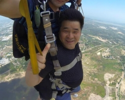 Тандем Скайдайвинг Thai Sky Adventures парашют прыжки Паттайя фото 13