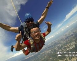 Тандем Скайдайвинг Thai Sky Adventures парашют прыжки Паттайя фото 29