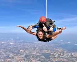 Тандем Скайдайвинг Thai Sky Adventures парашют прыжки Паттайя фото 89