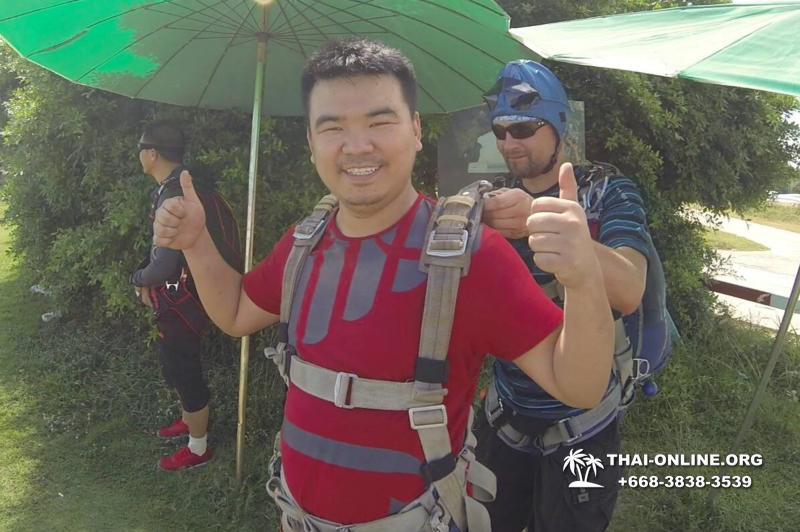 Тандем Скайдайвинг Thai Sky Adventures парашют прыжки Паттайя фото 17