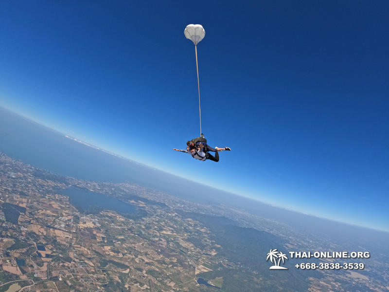 Тандем Скайдайвинг Thai Sky Adventures парашют прыжки Паттайя фото 78