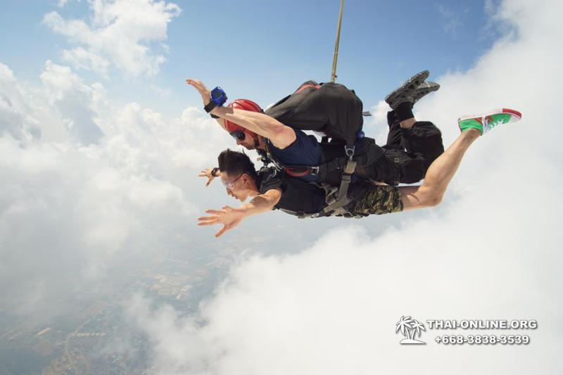 Тандем Скайдайвинг Thai Sky Adventures парашют прыжки Паттайя фото 68