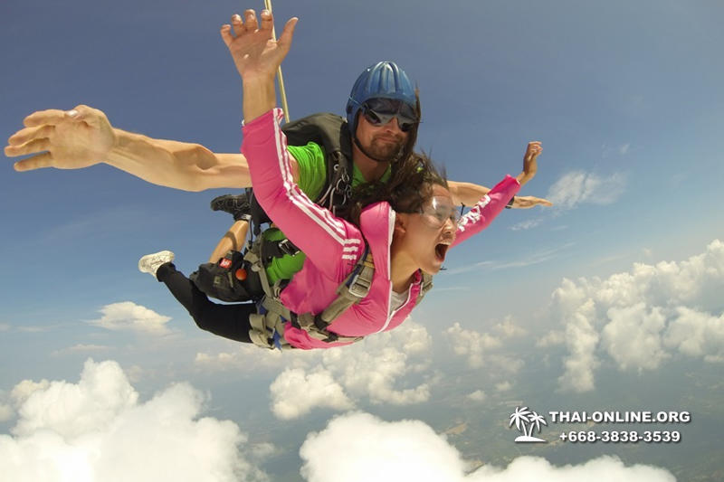 Тандем Скайдайвинг Thai Sky Adventures парашют прыжки Паттайя фото 58