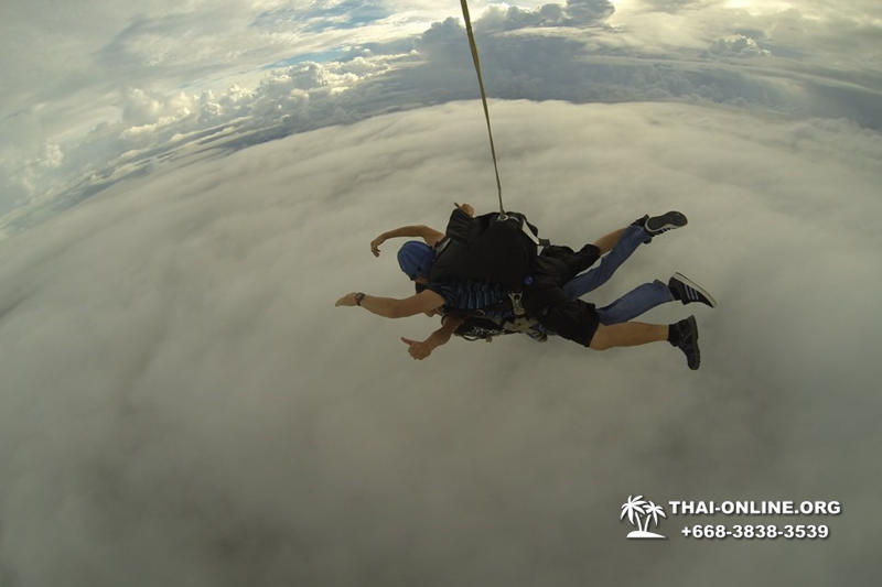 Тандем Скайдайвинг Thai Sky Adventures парашют прыжки Паттайя фото 70