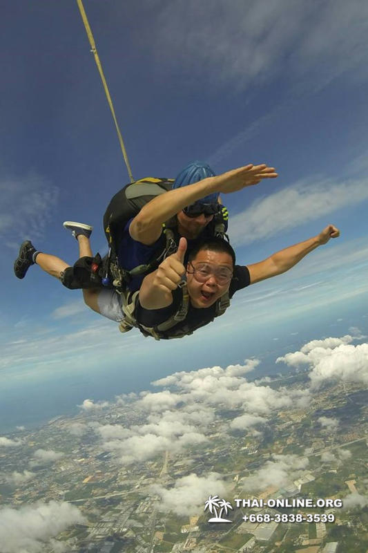 Прыжки с парашютом в Тайланде, Thai Sky Adventures Паттайя фото 36