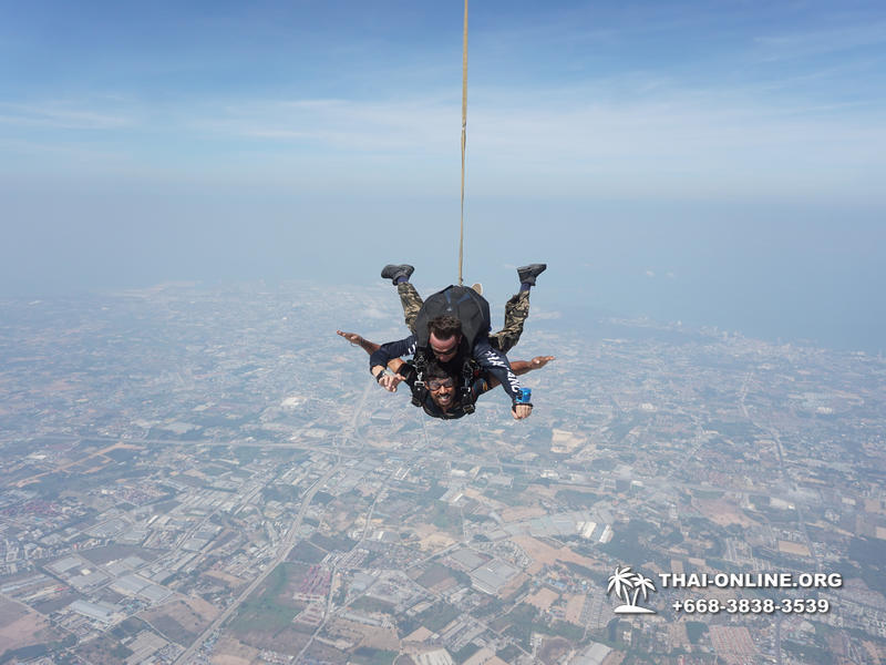 Тандем Скайдайвинг Thai Sky Adventures парашют прыжки Паттайя фото 87