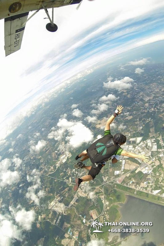Прыжки с парашютом в Тайланде, Thai Sky Adventures Паттайя фото 7