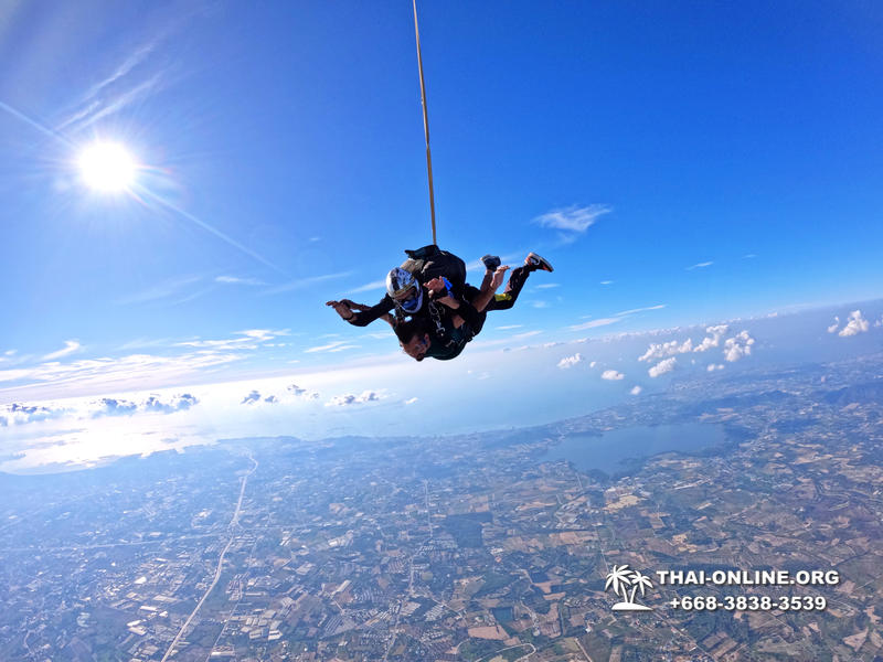 Тандем Скайдайвинг Thai Sky Adventures парашют прыжки Паттайя фото 76