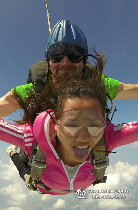 Тандем Скайдайвинг Thai Sky Adventures парашют прыжки Паттайя фото 31