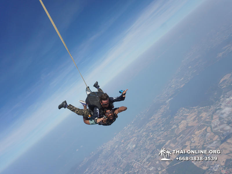 Тандем Скайдайвинг Thai Sky Adventures парашют прыжки Паттайя фото 85