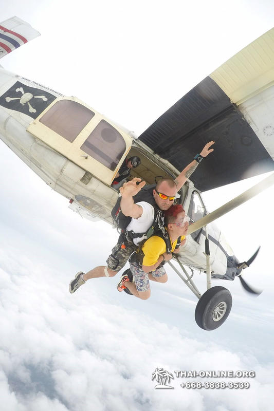 Тандем Скайдайвинг Thai Sky Adventures парашют прыжки Паттайя фото 56