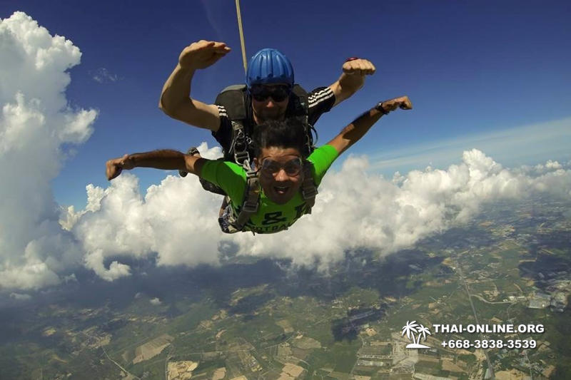 Тандем Скайдайвинг Thai Sky Adventures парашют прыжки Паттайя фото 34