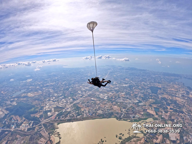 Тандем Скайдайвинг Thai Sky Adventures парашют прыжки Паттайя фото 75