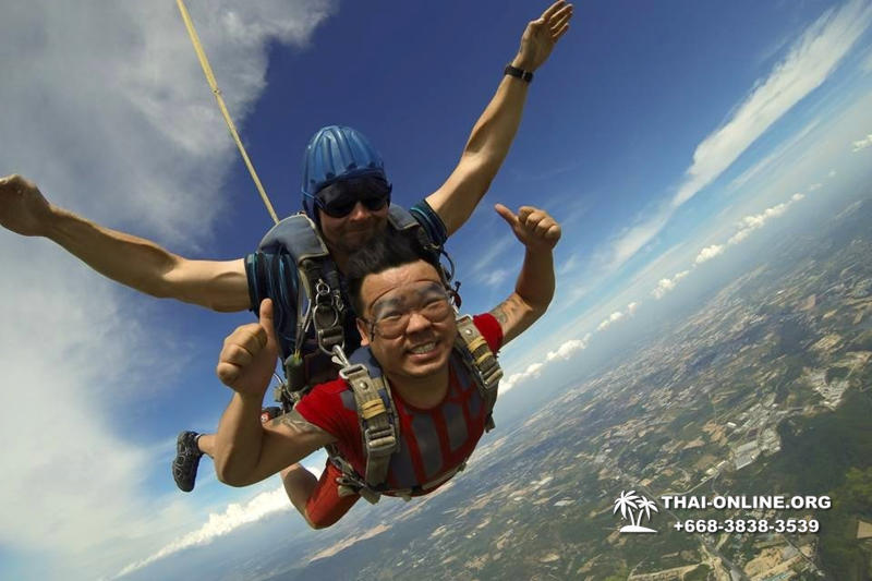 Прыжки с парашютом в Тайланде, Thai Sky Adventures Паттайя фото 22