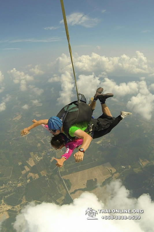 Прыжки с парашютом в Тайланде, Thai Sky Adventures Паттайя фото 1
