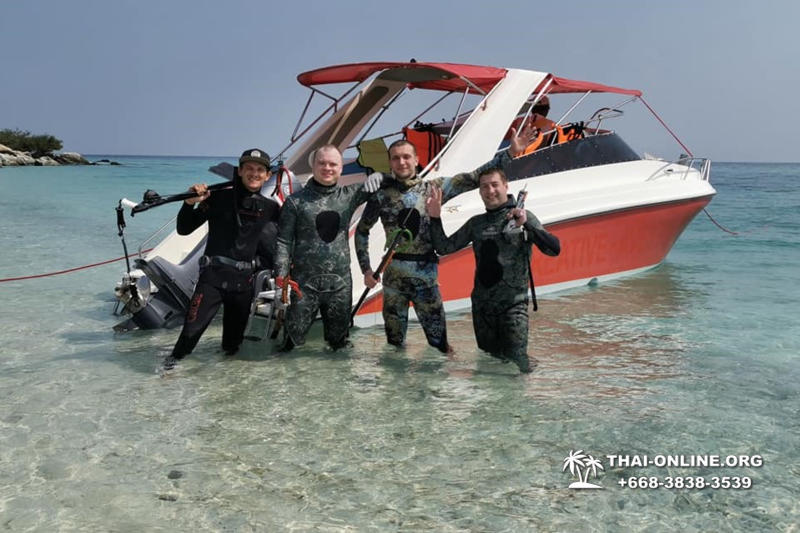 Паттайя Таиланд подводная охота на острове Ко Ларн - фото 92