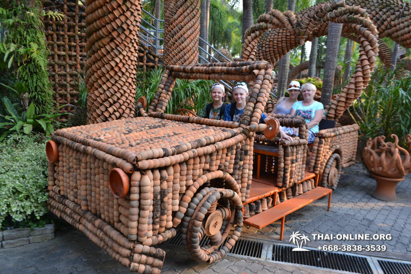 Тропический сад Нонг Нуч с обедом и шоу змей экскурсия в Паттайе фото 44