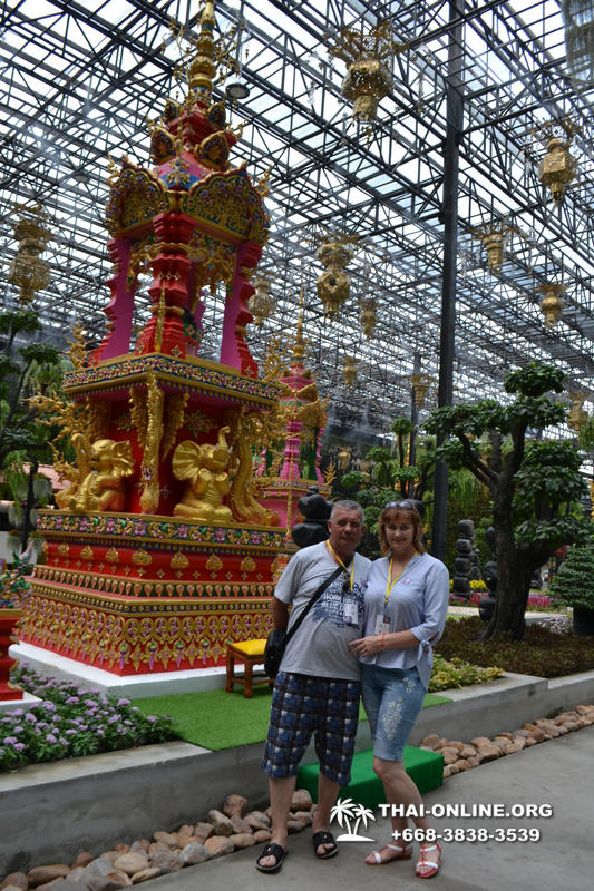 Тропический сад Нонг Нуч с обедом и шоу змей экскурсия в Паттайе фото 13