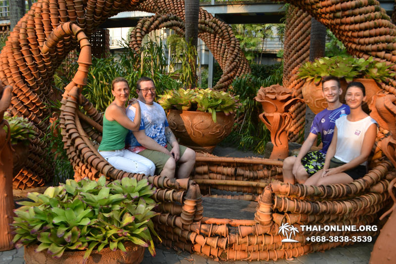 Тропический сад Нонг Нуч с обедом и шоу змей экскурсия в Паттайе фото 43
