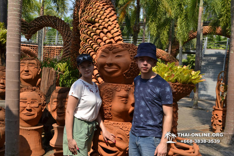 Тропический сад Нонг Нуч с обедом и шоу змей экскурсия в Паттайе фото 92