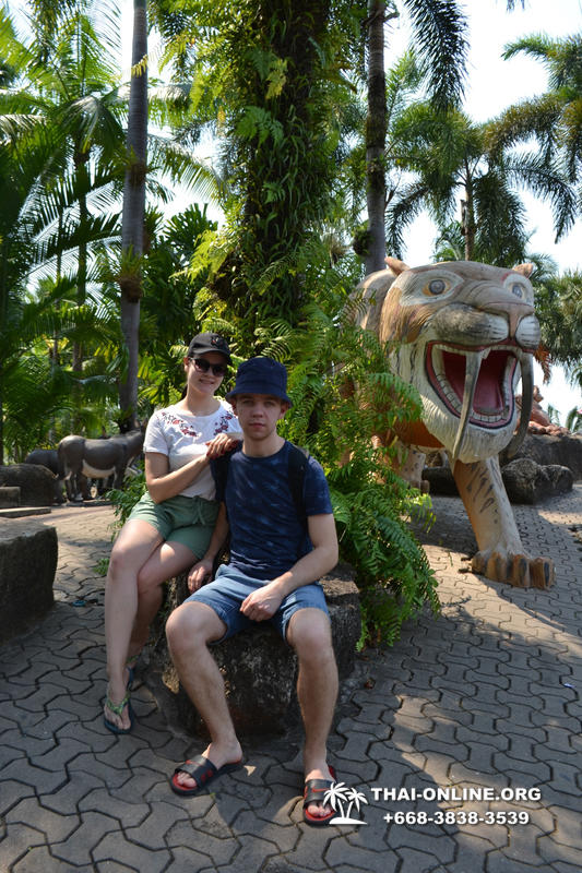 Тропический сад Нонг Нуч с обедом и шоу змей экскурсия в Паттайе фото 98