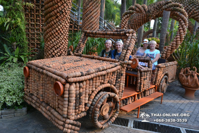 Тропический сад Нонг Нуч с обедом и шоу змей экскурсия в Паттайе фото 86