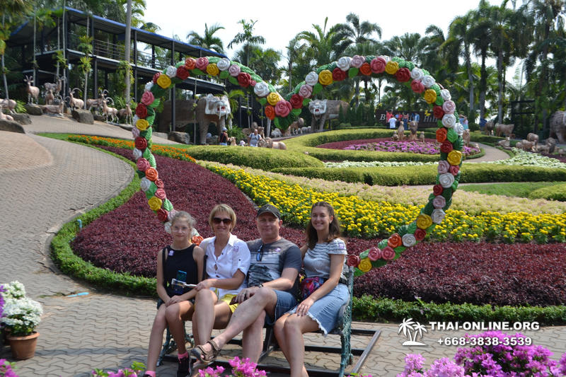 Тропический сад Нонг Нуч с обедом и шоу змей экскурсия в Паттайе фото 50