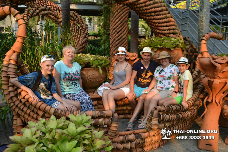 Тропический сад Нонг Нуч с обедом и шоу змей экскурсия в Паттайе фото 85