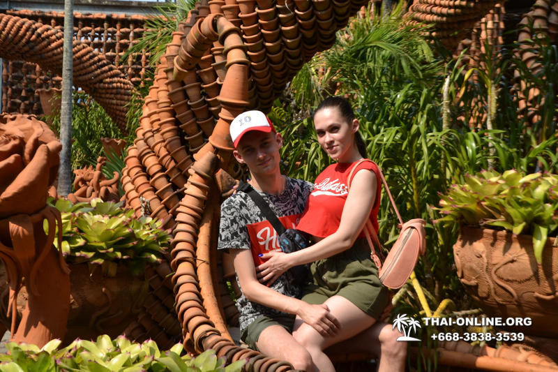 Тропический сад Нонг Нуч с обедом и шоу змей экскурсия в Паттайе фото 77