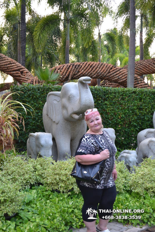 Тропический сад Нонг Нуч с обедом и шоу змей экскурсия в Паттайе фото 76