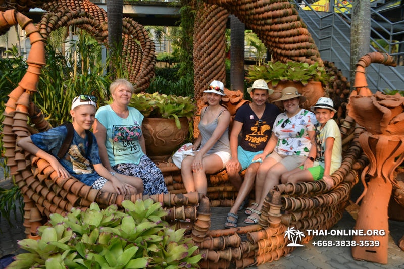 Тропический сад Нонг Нуч с обедом и шоу змей экскурсия в Паттайе фото 88
