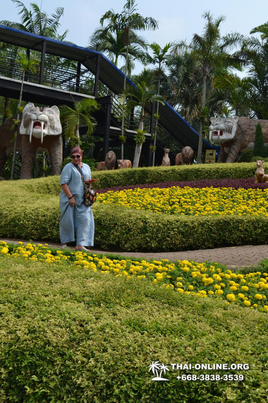 Тропический сад Нонг Нуч с обедом и шоу змей экскурсия в Паттайе фото 57