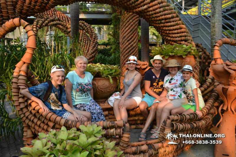 Тропический сад Нонг Нуч с обедом и шоу змей экскурсия в Паттайе фото 64