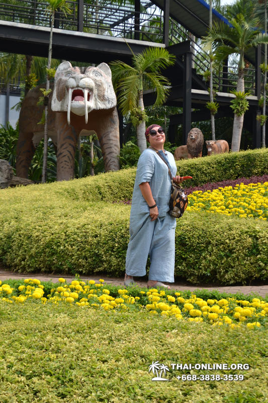 Тропический сад Нонг Нуч с обедом и шоу змей экскурсия в Паттайе фото 17