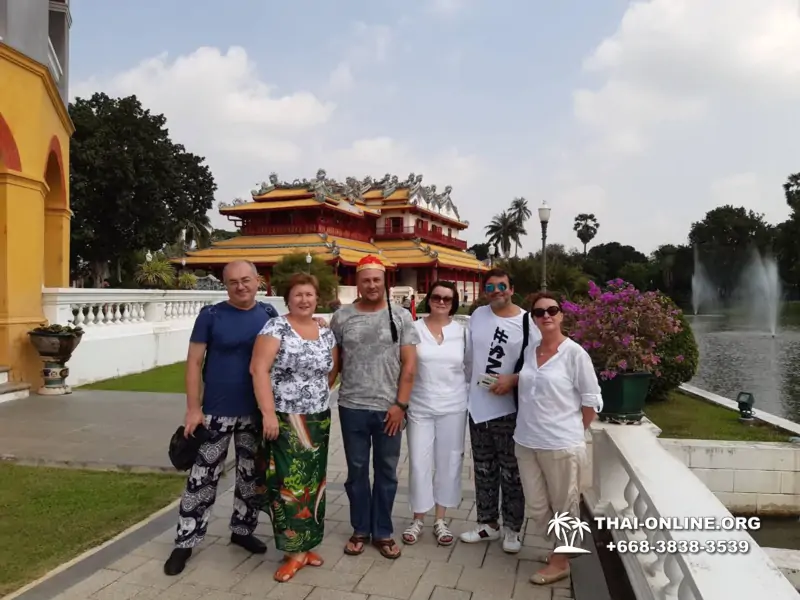 Экскурсия Айюттайя Банг Па Ин из Паттайи Тайланд Seven Countries 57
