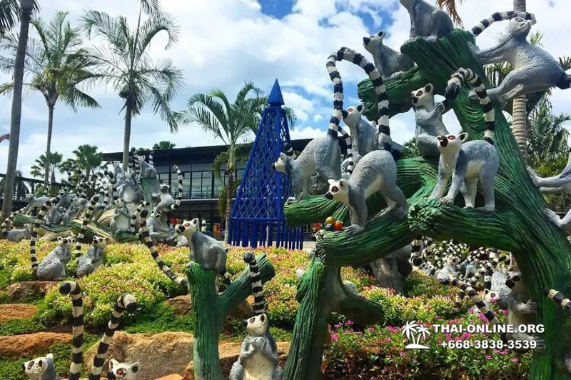 Тропический сад Нонг Нуч и шоу трансвеститов экскурсия в Паттайе фото 11