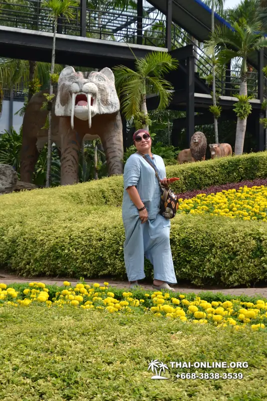 Тропический сад Нонг Нуч и шоу трансвеститов экскурсия в Паттайе фото 23