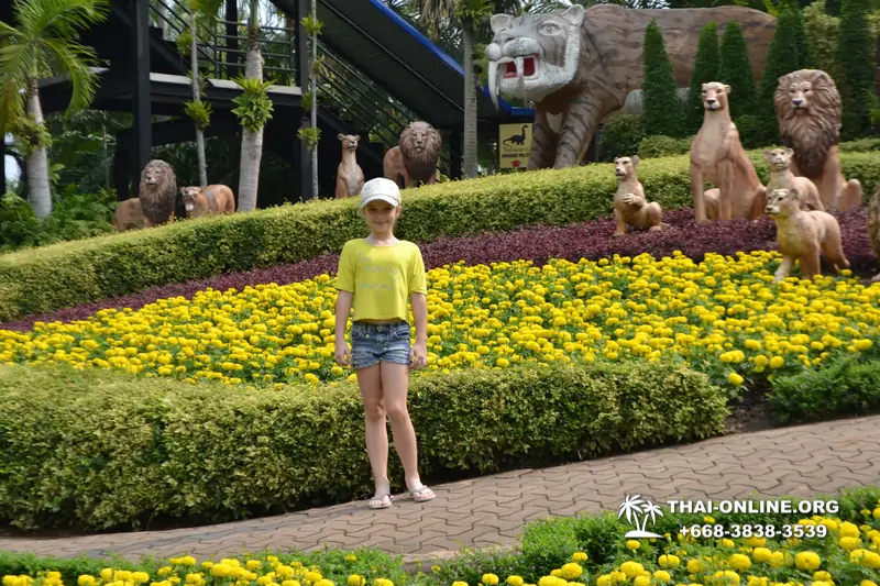 Тропический сад Нонг Нуч и шоу трансвеститов экскурсия в Паттайе фото 13
