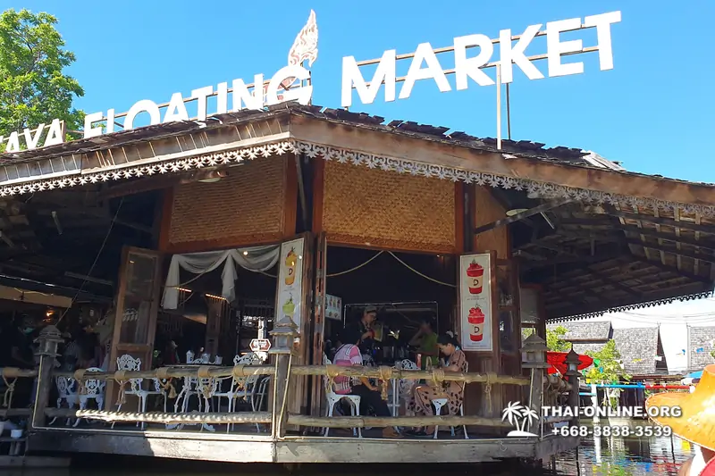 Pattaya Floating Market экскурсия Плавучий рынок в Паттайе - фото 3
