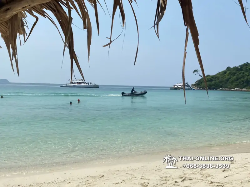 Pattaya Bay Cruise морская экскурсия по островам Ко Пхай и Ко Сак в Паттайе Тайланде фотография 80