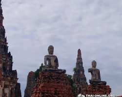 Вечерняя Аюттайя экскурсия из Паттайи в Таиланде - фото 165