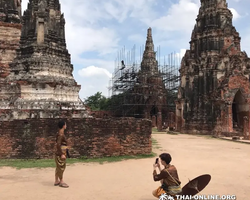 Вечерняя Аюттайя экскурсия из Паттайи в Таиланде - фото 80