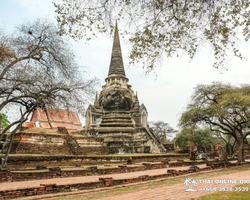 Вечерняя Аюттайя экскурсия из Паттайи в Таиланде - фото 377