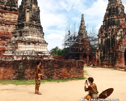 Вечерняя Аюттайя экскурсия из Паттайи в Таиланде - фото 48