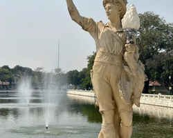 Вечерняя Аюттайя экскурсия из Паттайи в Таиланде - фото 345