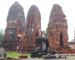 Вечерняя Аюттайя экскурсия из Паттайи в Таиланде - фото 322