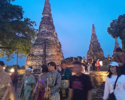 Вечерняя Аюттайя экскурсия из Паттайи в Таиланде - фото 352
