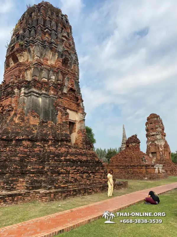 Вечерняя Аюттайя экскурсия из Паттайи в Таиланде - фото 79